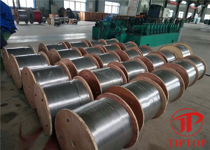 Bending Diameter 3mm SS316 ASTM A269 Coiled Steel Tubing